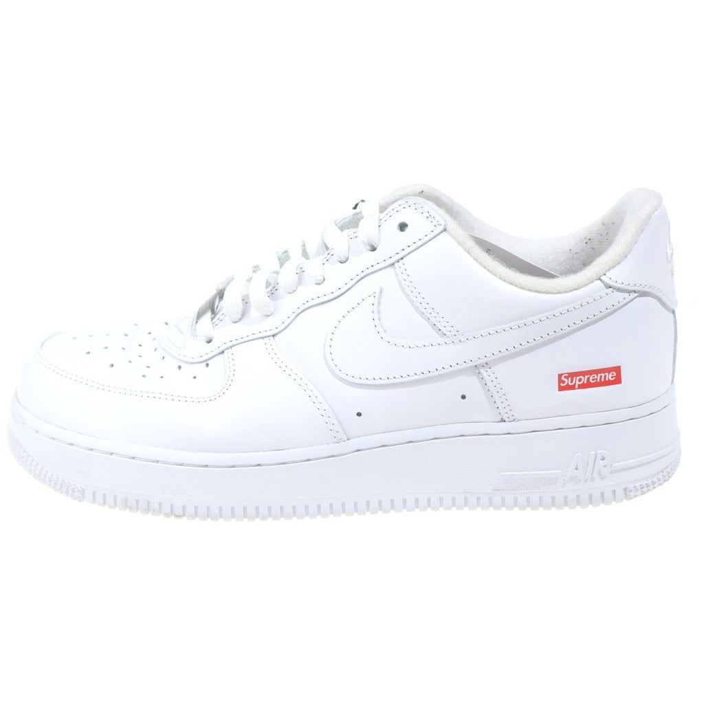 NIKE(ナイキ) ×SUPREME AIR FORCE 1 LOW CU9225-100 シュプリーム エア フォース 1 ローカットスニーカー ホワイト US8.5/26.5cm