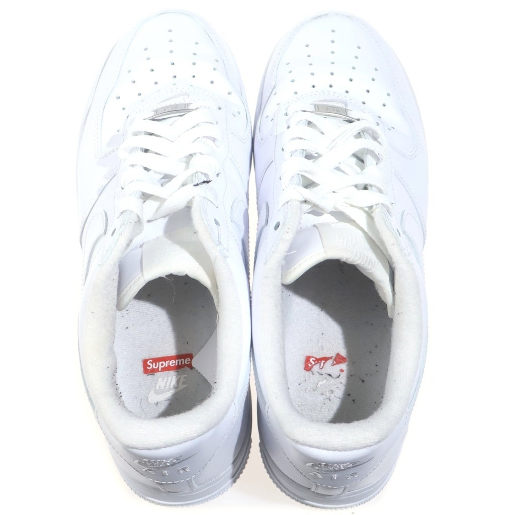 NIKE(ナイキ) ×SUPREME AIR FORCE 1 LOW CU9225-100 シュプリーム エア フォース 1 ローカットスニーカー ホワイト US8.5/26.5cm