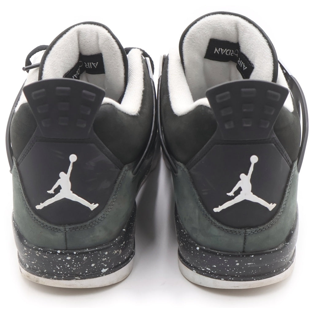 NIKE(ナイキ) AIR JORDAN 4 RETRO Fear エアジョーダン レトロ フィアー ミッドカットスニーカー ブラック/グレー US9.5/27.5cm FQ8138-002