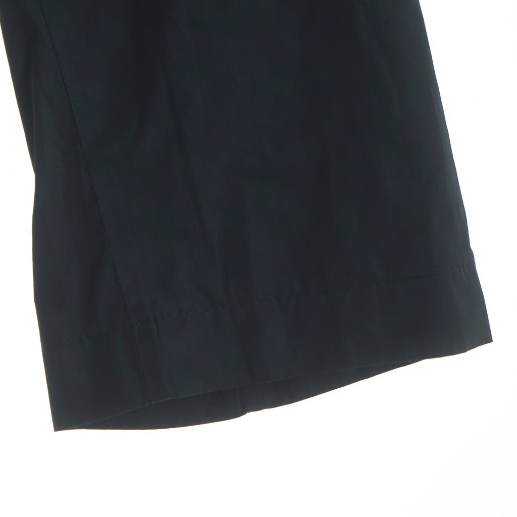 JIL SANDER(ジルサンダー) Nylon Zipup Fooded ナイロン ジップアップ フーディー ブラック JSMK410746