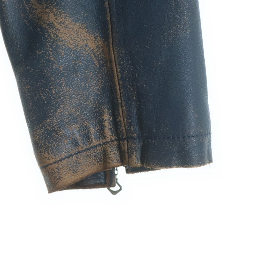 MIHARA YASUHIRO(ミハラヤスヒロ) 16AW ダブル ライダース レザー