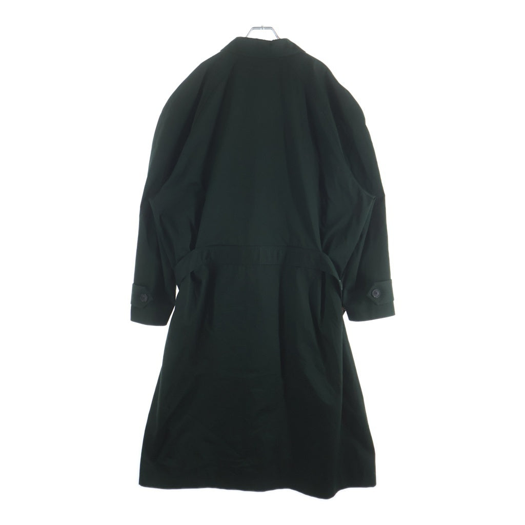BALENCIAGA(バレンシアガ) Tie waist coat コットン タイ ウエスト コート グリーン 814381 TBP01