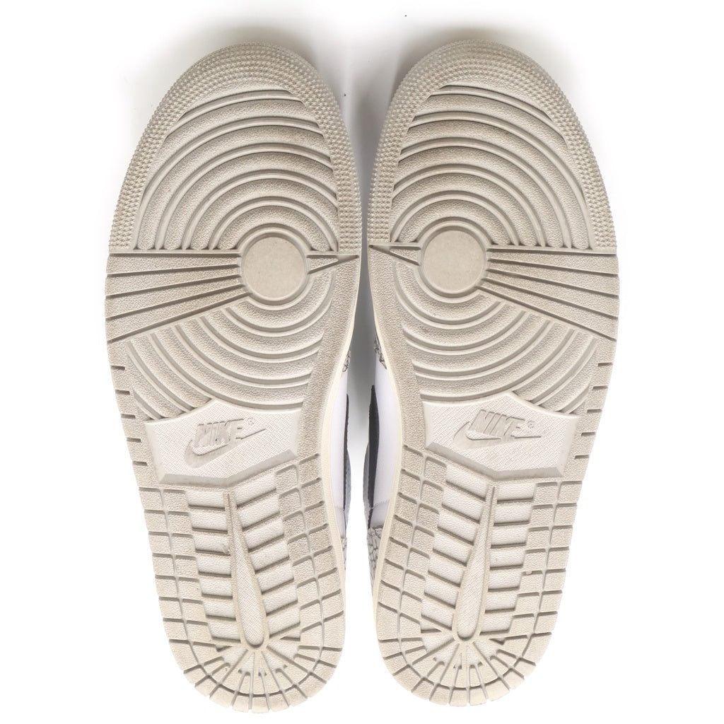 NIKE(ナイキ) AIR JORDAN 1 RETRO HIGH OG WHITE CEMENT ELEPHANT DZ5485-052 エアジョーダン1 ホワイトセメント サファリ ハイカットスニーカー グレーUS10.5/28.5cm