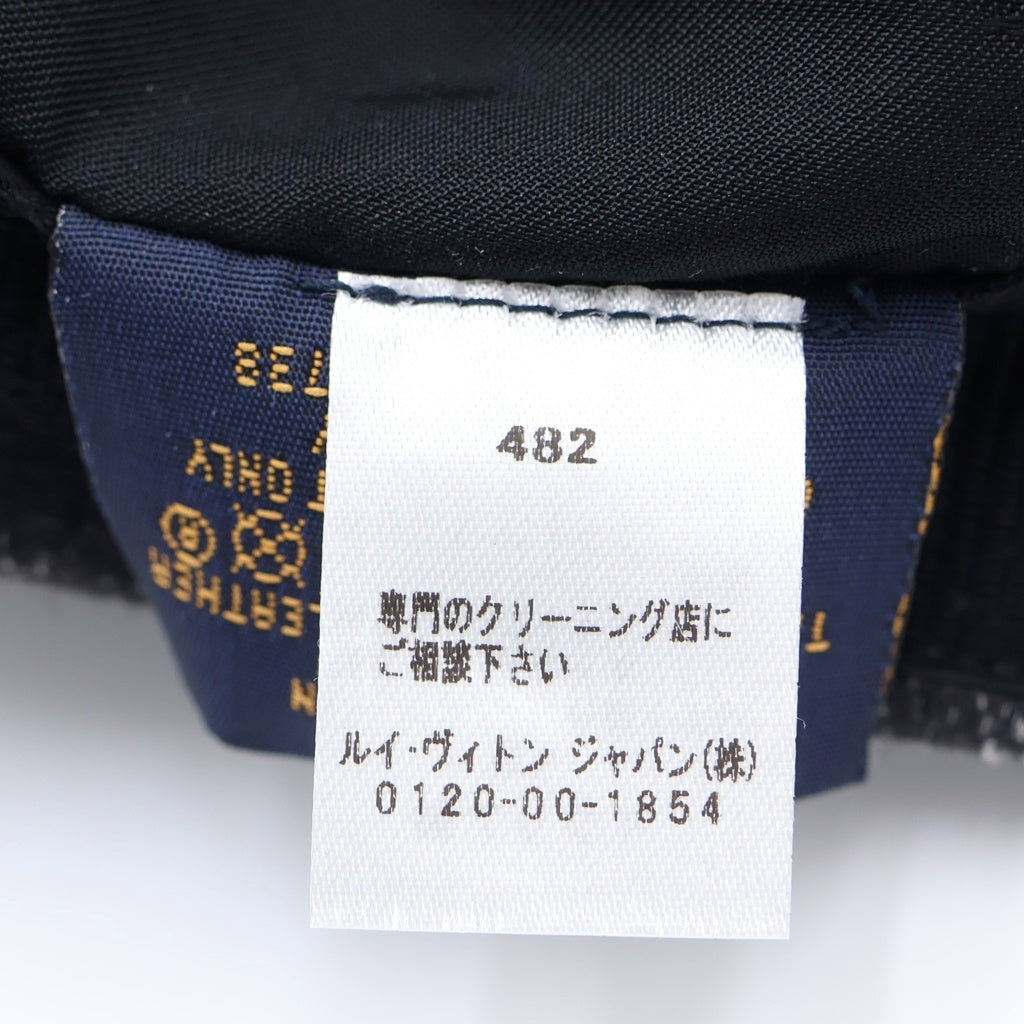LOUIS VUITTON(ルイヴィトン) キャスケット・イージーフィット フラワー キャップ ブラック/ホワイト MP2738