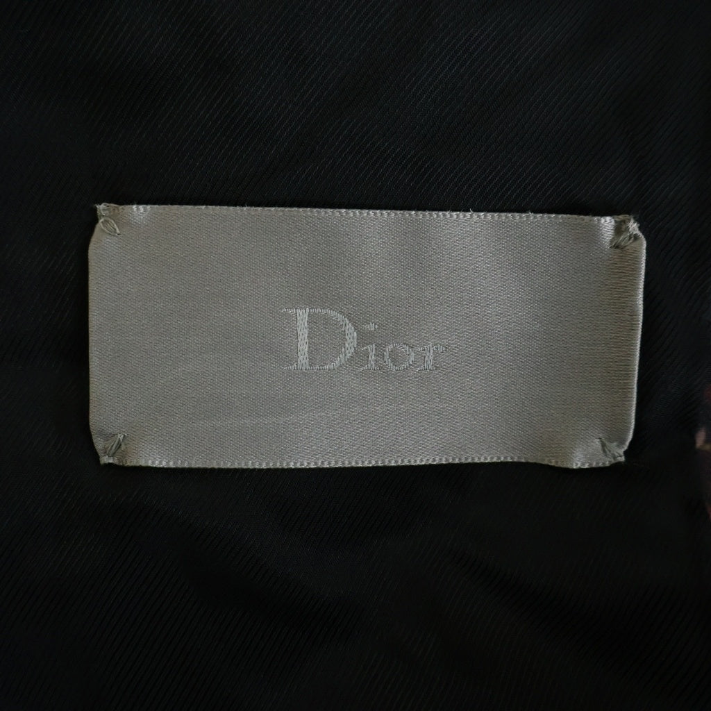 DIOR(ディオール) 17SS xTORU KAMEI Vanitas Skull Flower Bomber Jacket 亀井徹 ヴァニタススカルフラワー ボンバージャケット マルチカラー 763C477A3999