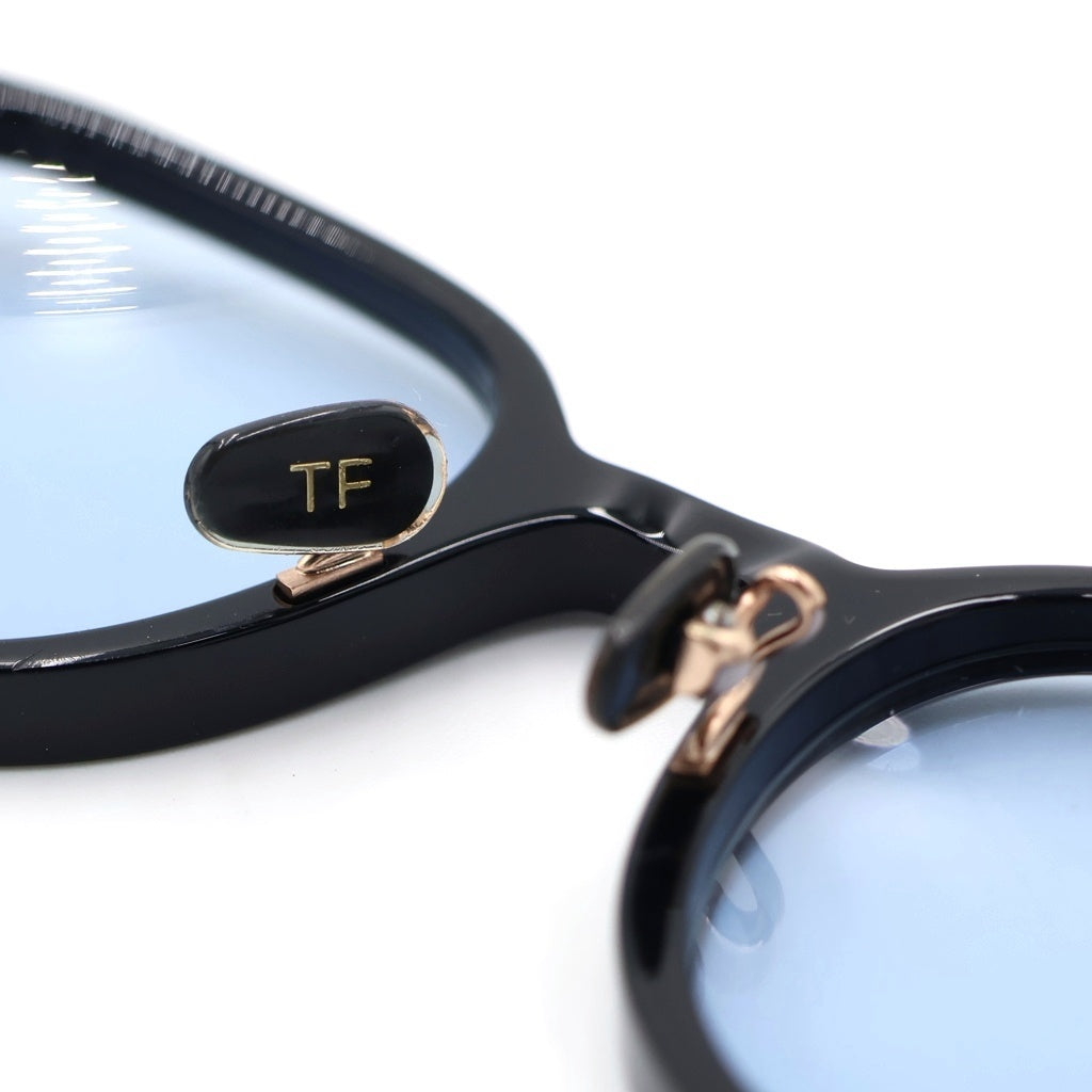 TOM FORD(トムフォード) ボストンシェイプ セルフフレーム サングラス メガネ ブラック TF5857-D-B 001
