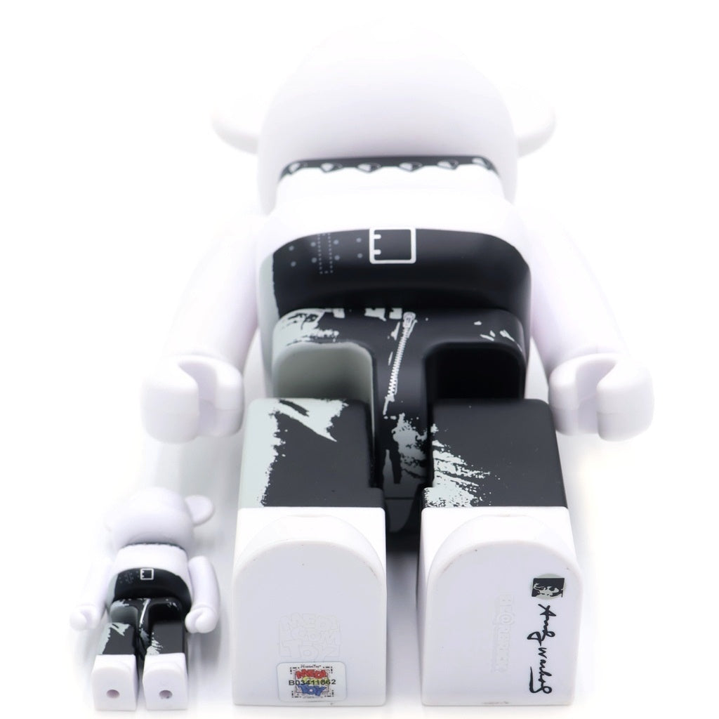 MEDICOM TOY(メディコムトイ) ×Rolling Stones ×Andy Warhol ×Sticky Fingers BE@RBRICK 400% &100% ローリングストーンズ アンディウォーホール ドール フィギュア