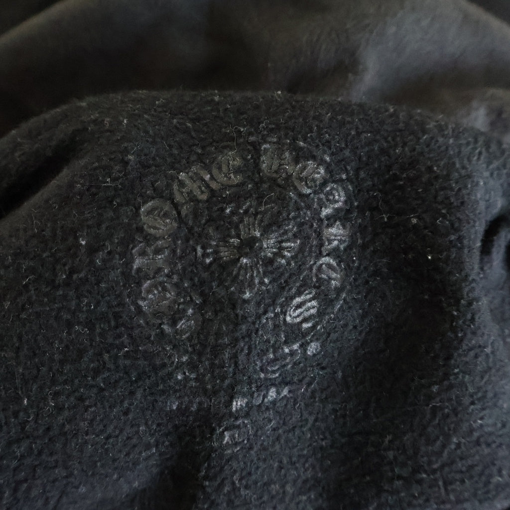 CHROME HEARTS(クロムハーツ) Dagger Eye Chart Pullover Hoodie ダガーアイチャート バックプリント プルオーバー パーカー ブラック