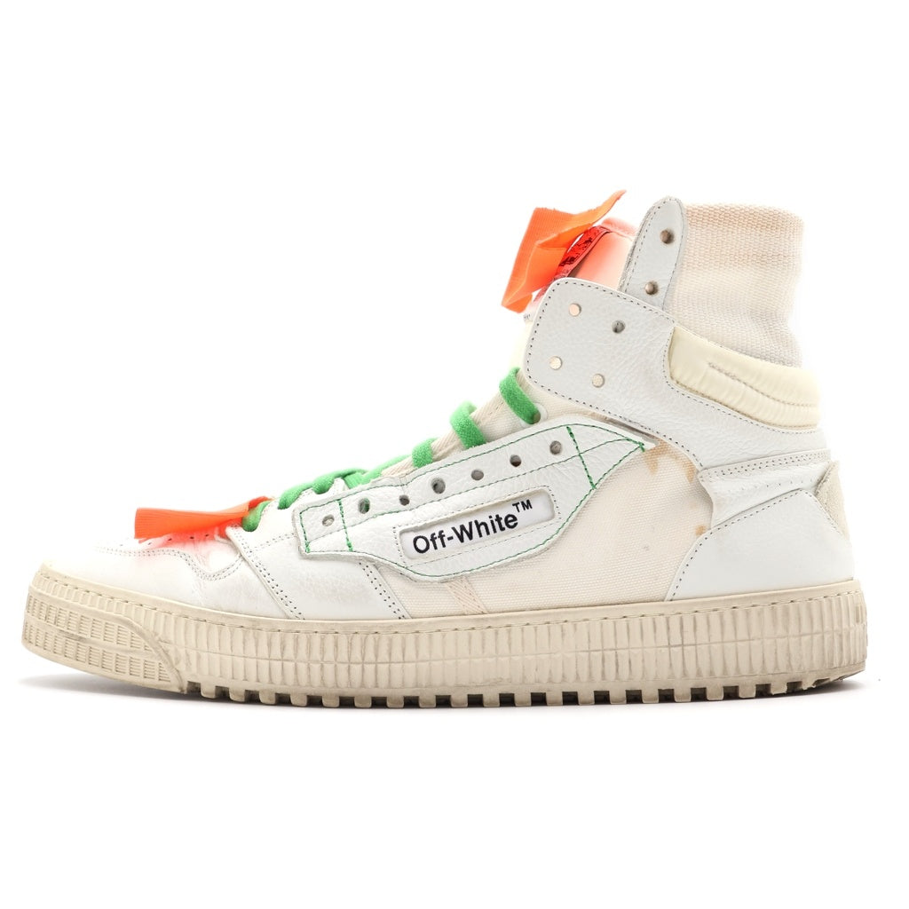 OFF-WHITE(オフホワイト) LOW 3.0 SNEAKERS ハイカットスニーカー ホワイト OMIA065E18A42001 0100