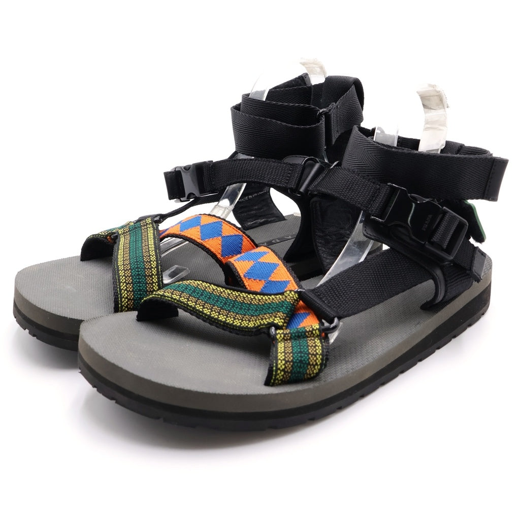 PRADA(プラダ) 17SS ベルト スポーツサンダル ブラック 4X 3109
