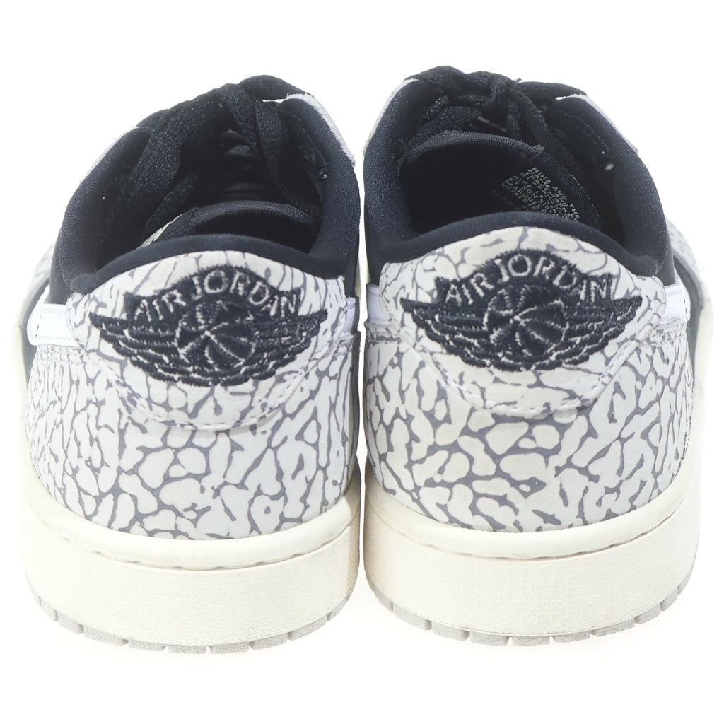 NIKE(ナイキ) AIR JORDAN 1 RETRO LOW OG BLACK CEMENT エアジョーダン1 レトロ ブラックセメント ローカットスニーカー グレー/ブラック US9.5/27.5cm CZ0790-001