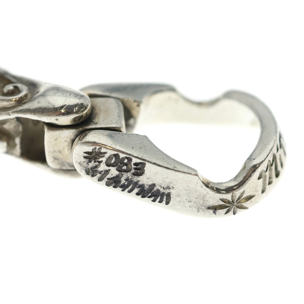 Bill Wall Leather/BWL(ビルウォールレザー) Uジョイント スムース ウェーブ ブレスレット シルバー