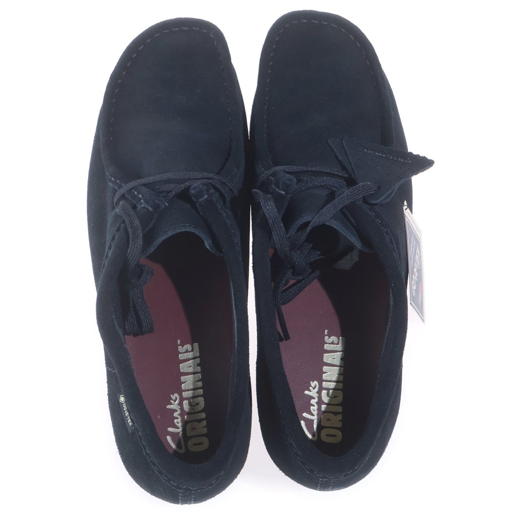 Clarks(クラークス) Wallabee GTX ワラビー ゴアテックス スエード シューズ ブラック 61908021