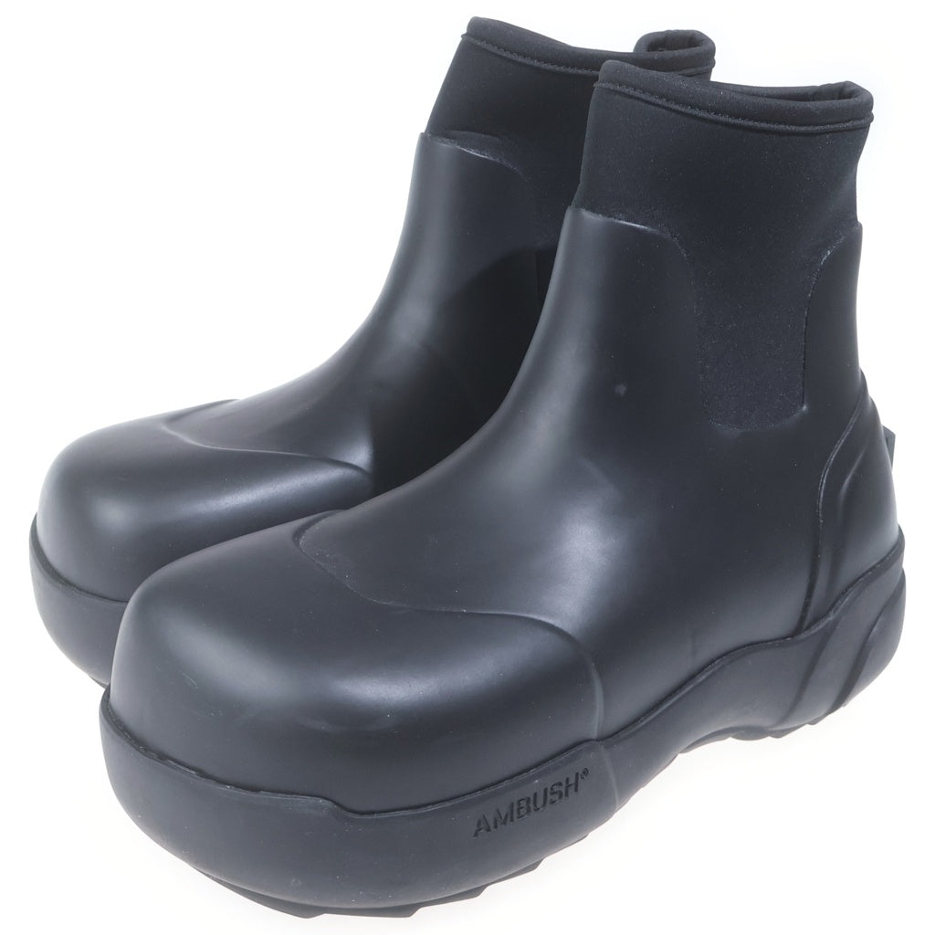 AMBUSH アンブッシュ RUBBER BOOTS ラバーブーツ ブラック 12113137 AMBUSH(アンブッシュ) RUBBER BOOTS ラバーブーツ ブラック 12113137