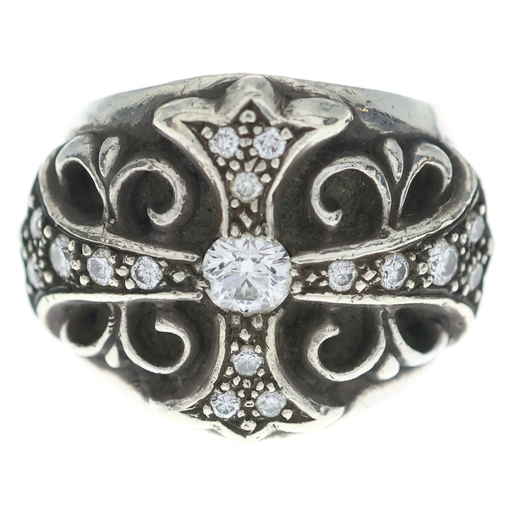 CHROME HEARTS(クロムハーツ) KEEPER P/DIA キーパーリング アフターPAVEダイヤ シルバー