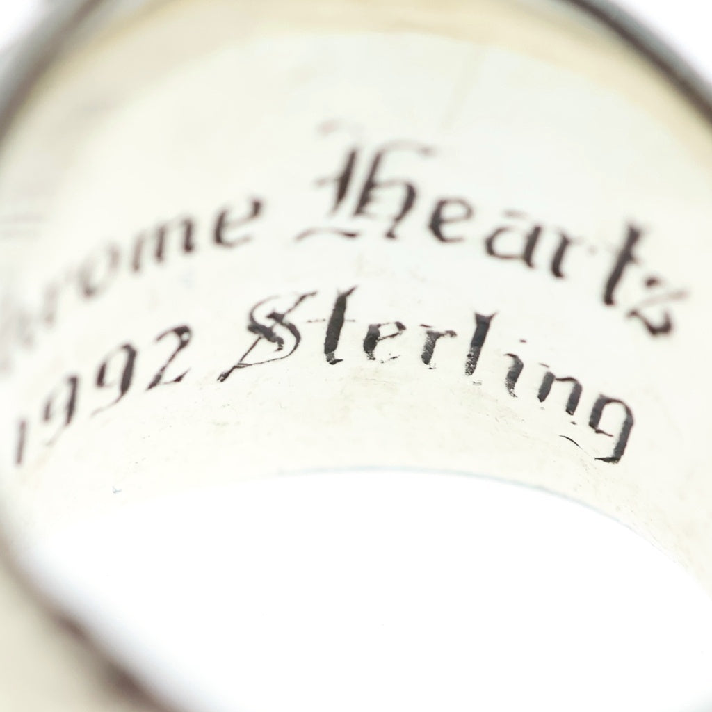 CHROME HEARTS(クロムハーツ) KEEPER P/DIA キーパーリング アフターPAVEダイヤ シルバー