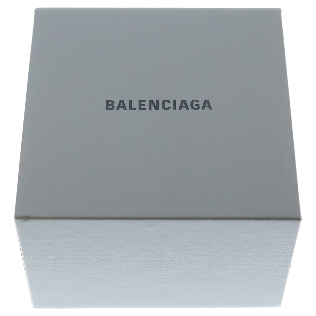 BALENCIAGA(バレンシアガ) CUT XS Earrings BB LOGO フープピアス Sg925 シルバー