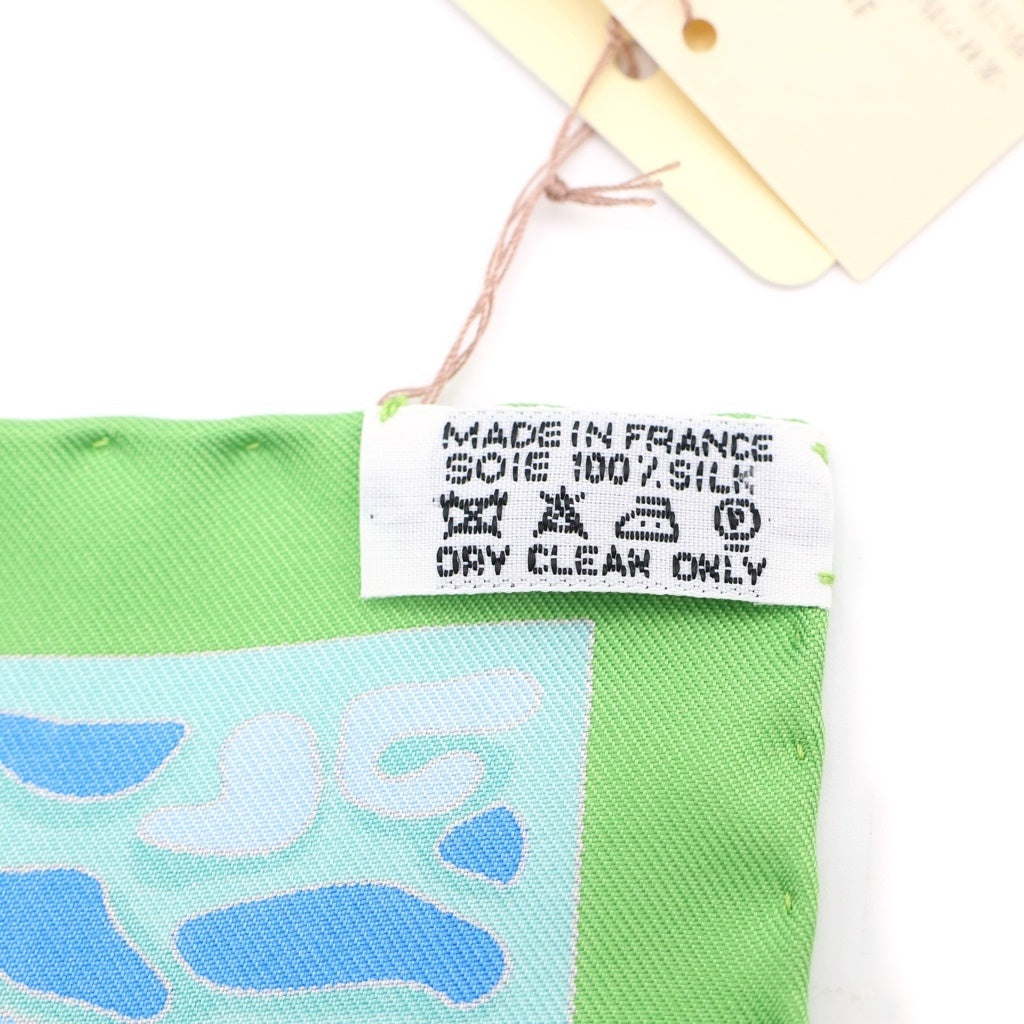 HERMES(エルメス) カレ90 珊瑚と魚の伝説 シルク スカーフ マルチカラー レディース