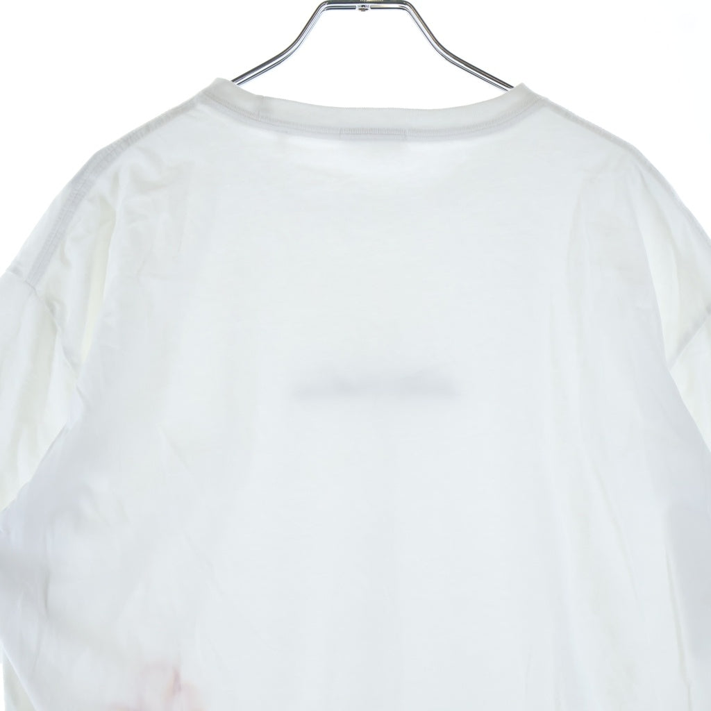 KITH(キス) フロントロゴ刺繍 クルーネック 半袖Tシャツ ホワイト 23-071-080-0065-2-0