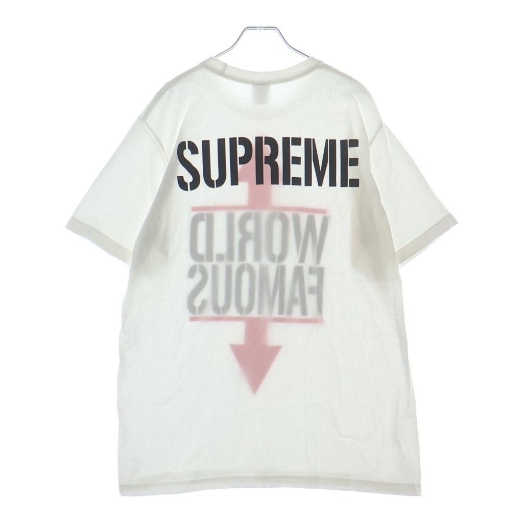 SUPREME(シュプリーム) 26SS World Famous S/S Tee フロントプリント クルーネック 半袖Tシャツ ホワイト