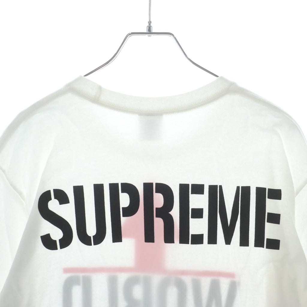 SUPREME(シュプリーム) 26SS World Famous S/S Tee フロントプリント クルーネック 半袖Tシャツ ホワイト