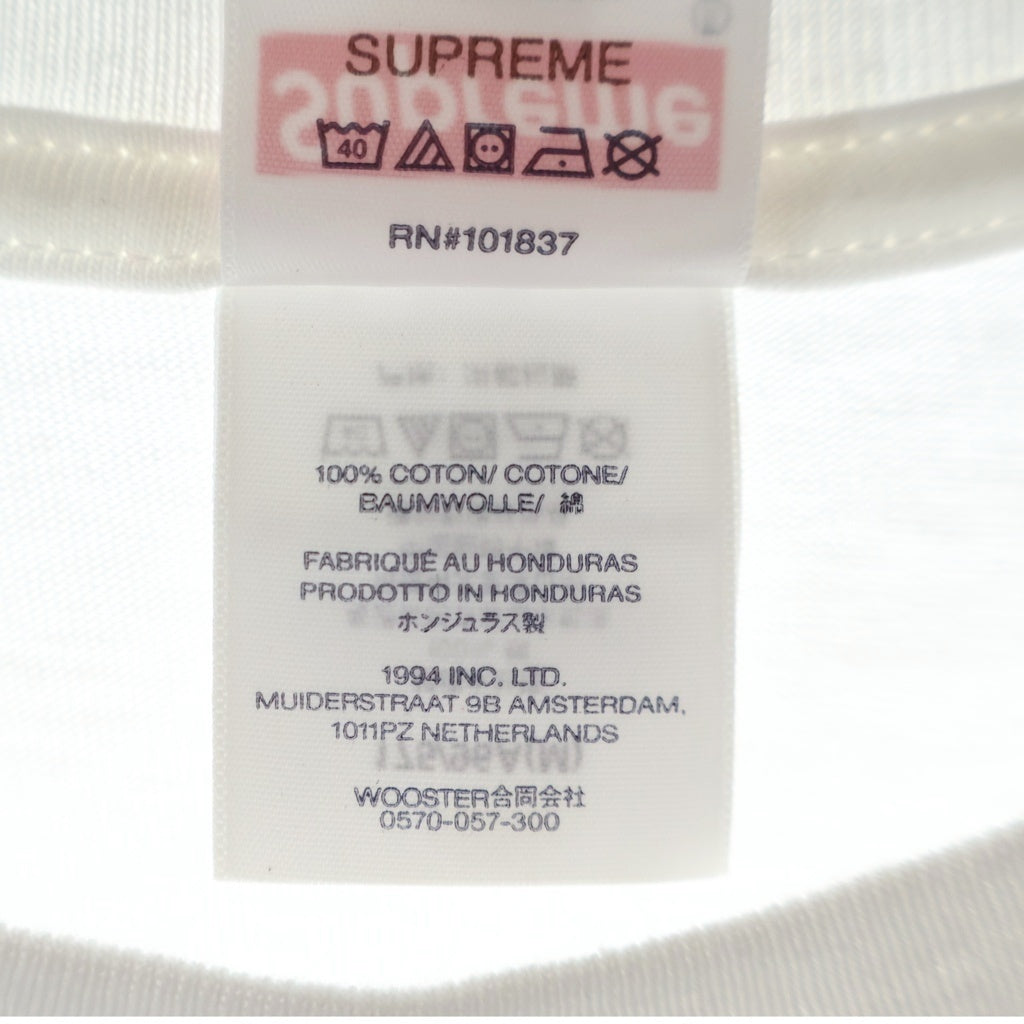 SUPREME(シュプリーム) 26SS World Famous S/S Tee フロントプリント クルーネック 半袖Tシャツ ホワイト