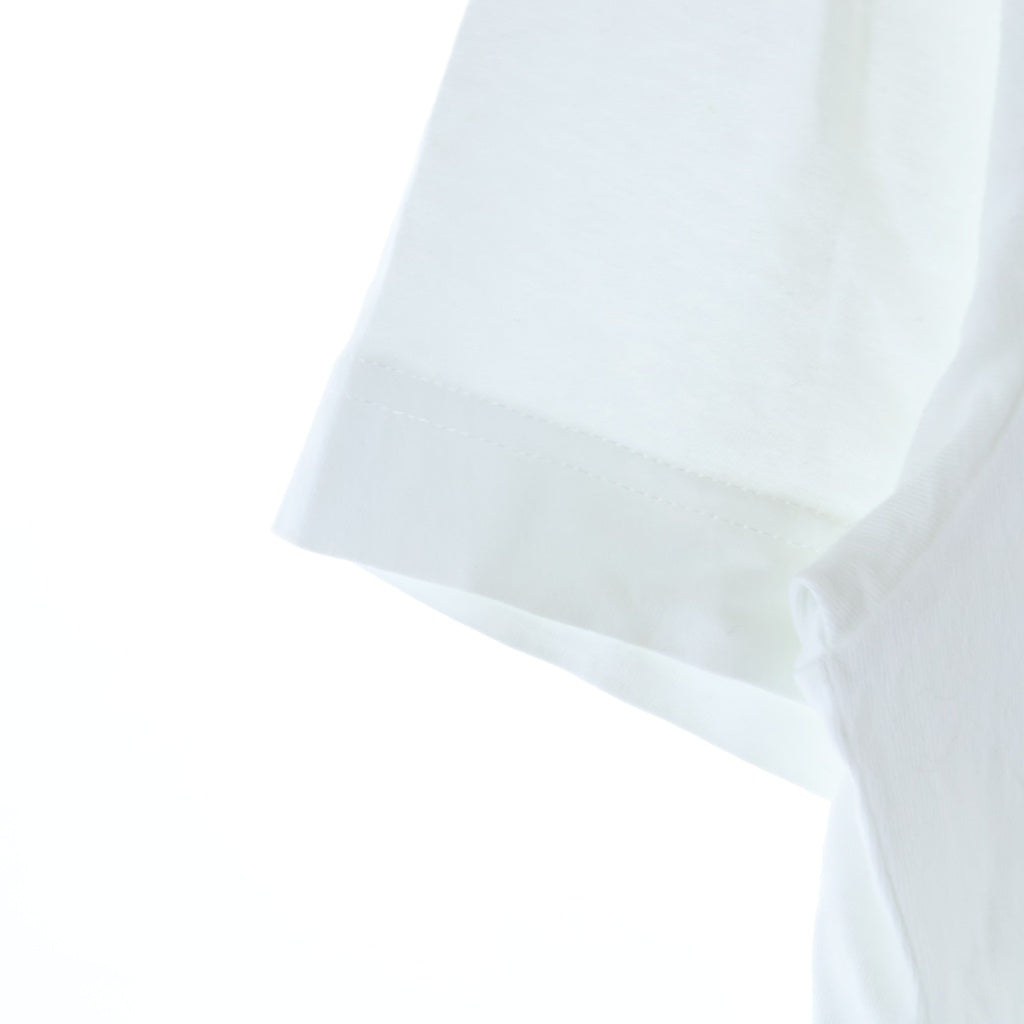 Sacai(サカイ) スカーフドッキング クルーネック 半袖Tシャツ ホワイト 21-05675