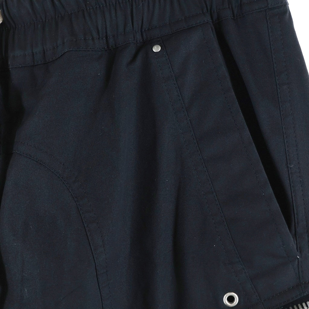 Rick Owens(リックオウエンス) 26SS BAUHAUS CARGO バウハウス カーゴパンツ ブラック RU01E5377-TE