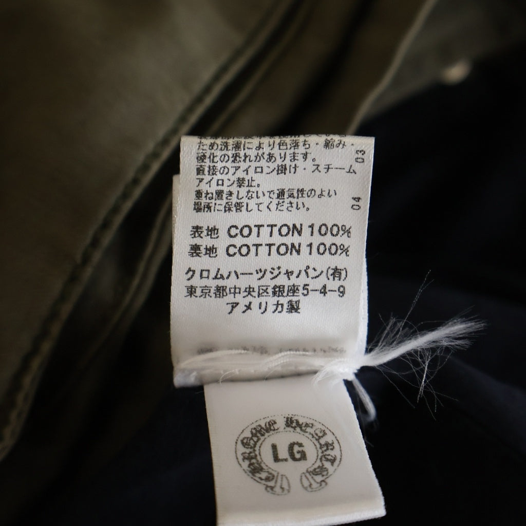 CHROME HEARTS(クロムハーツ) CHERRY BOMB チェリーボム クロスボールボタン ミリタリージャケット カーキ