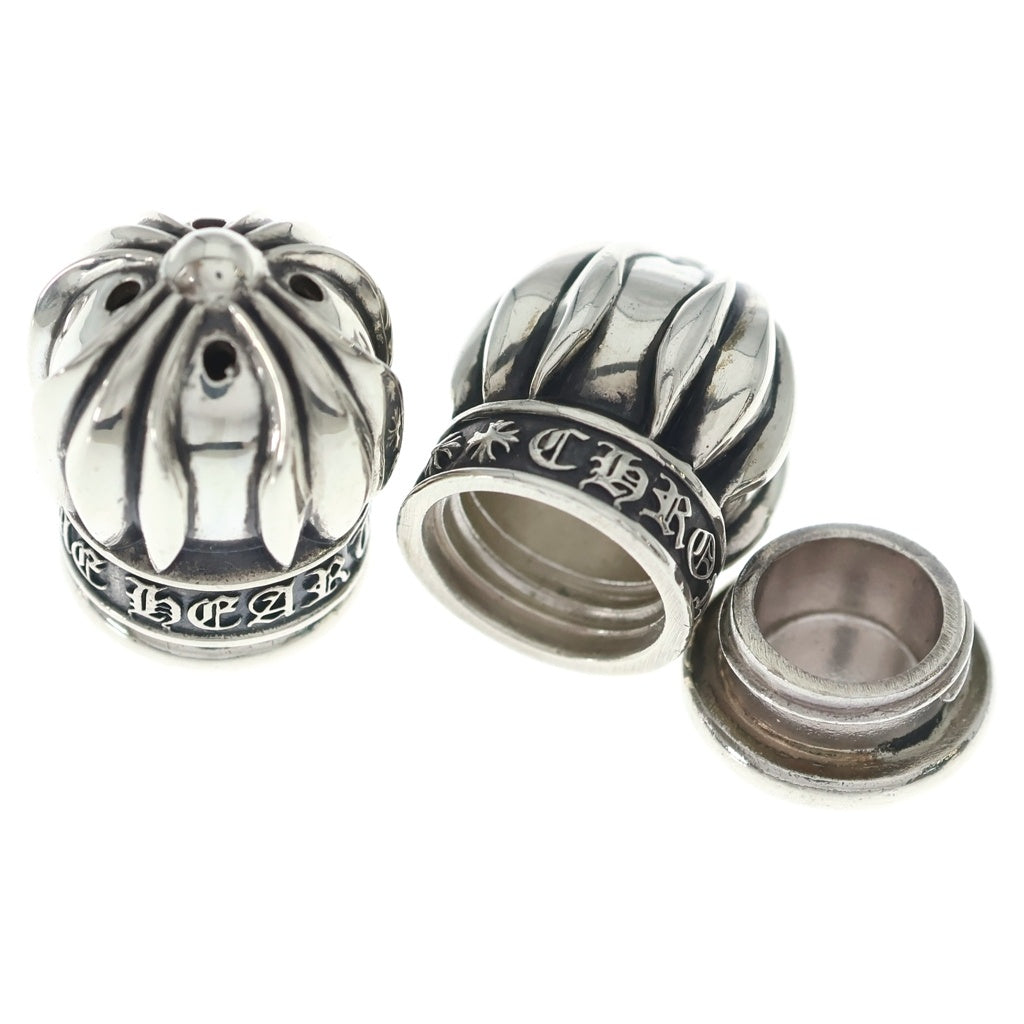 CHROME HEARTS(クロムハーツ) SALT N PEPPER SHAKER ソルトアンドペッパー クリスマスノベルティ塩胡椒入れ シルバー 2個セット