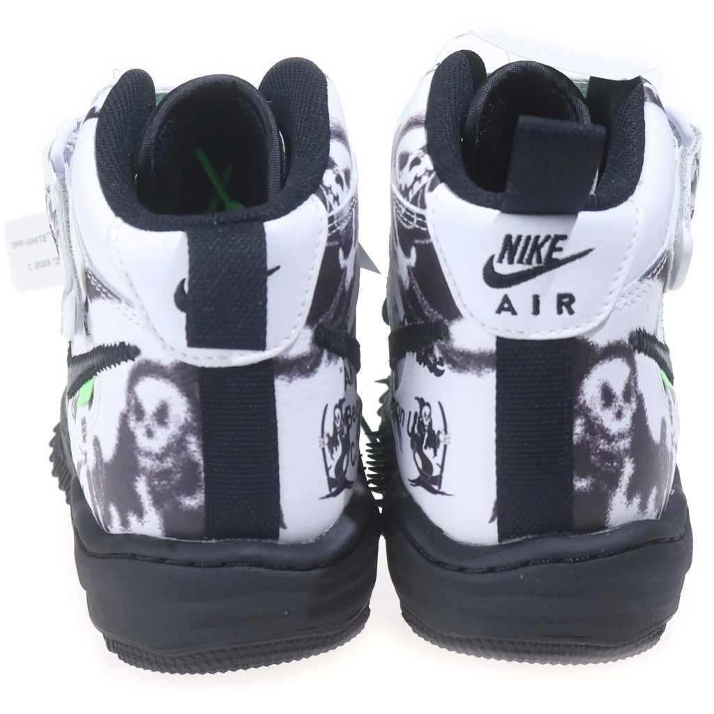 NIKE(ナイキ) ×OFF WHITE オフホワイト Air Force 1 Mid Grim Reaper エアフォース1 ミッド グリムリーパー ハイカットスニーカー US9.5/27.5cm DR0500 102