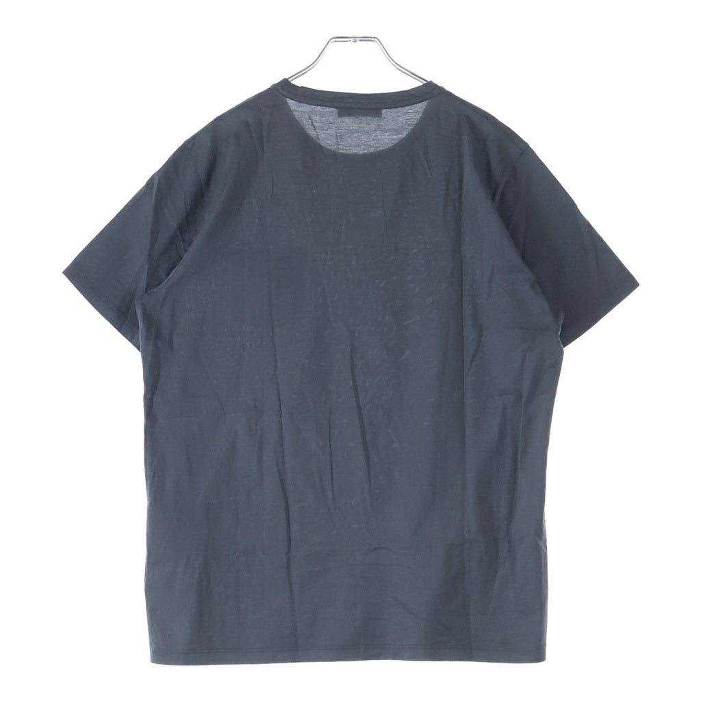 PRADA(プラダ) クルーネック ロゴポケット 半袖Tシャツ ショートスリーブカットソー グレー UJN006 R131 1GAW