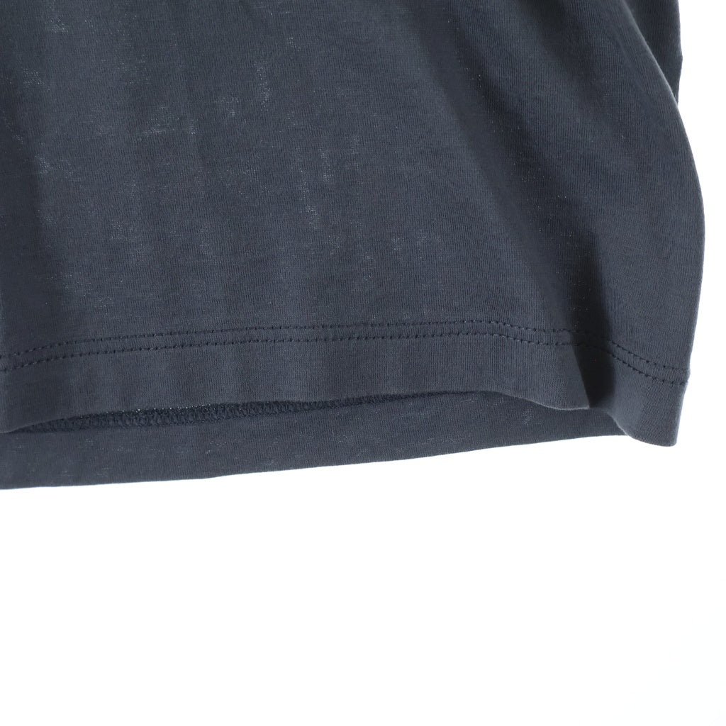 PRADA(プラダ) クルーネック ロゴポケット 半袖Tシャツ ショートスリーブカットソー グレー UJN006 R131 1GAW