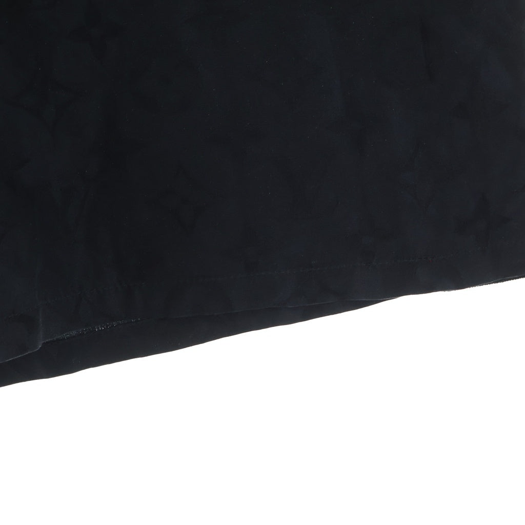 LOUIS VUITTON(ルイヴィトン) 25AW モノグラム モアレ ジャカード シルク ショートパンツ ハーフパンツ ブラック RM252MV SBC