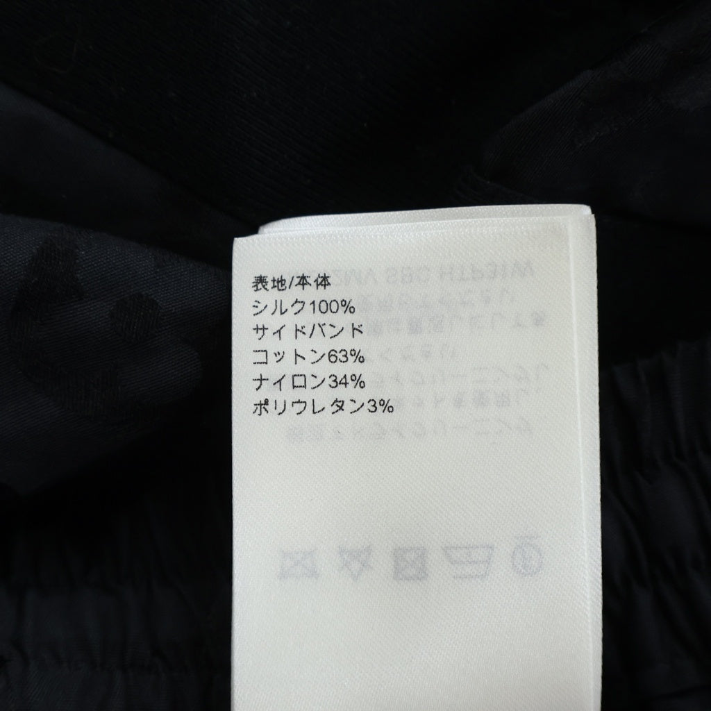 LOUIS VUITTON(ルイヴィトン) 25AW モノグラム モアレ ジャカード シルク ショートパンツ ハーフパンツ ブラック RM252MV SBC