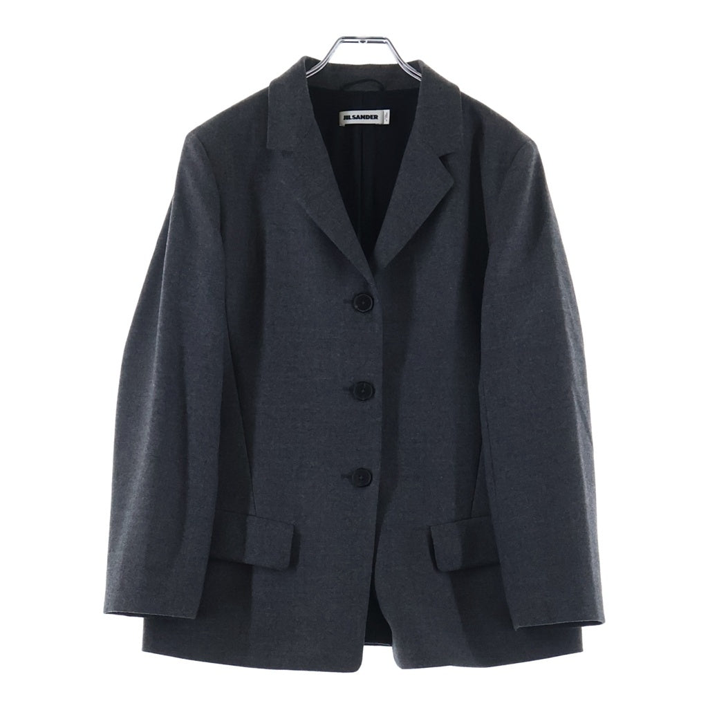 JIL SANDER(ジルサンダー) Wool Tailored Jacket ウール テーラード ジャケット グレー JSPL150210WL21060272 レディース