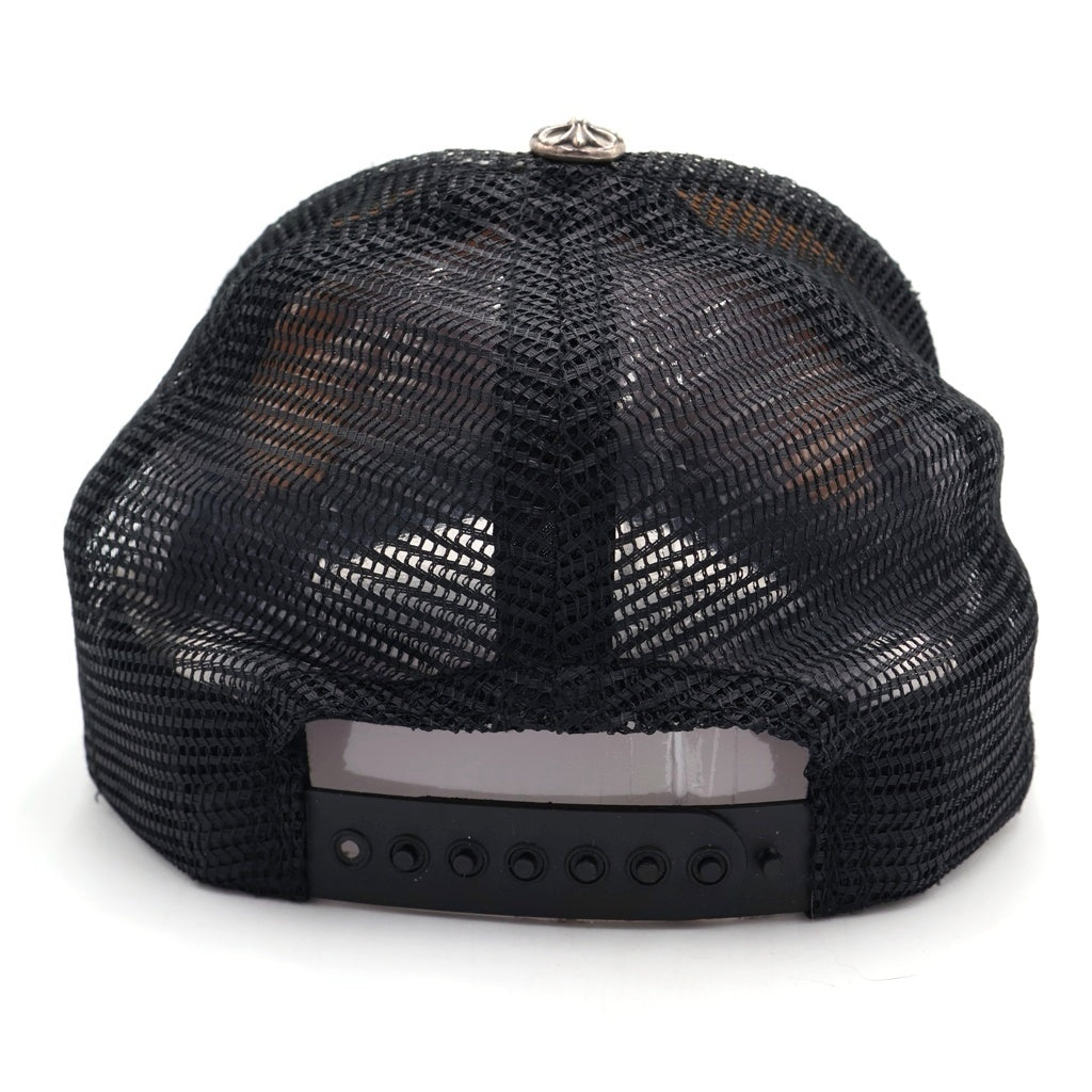 CHROME HEARTS(クロムハーツ) TRUCKER CAP トラッカー メッシュキャップ ホワイト/ブラック
