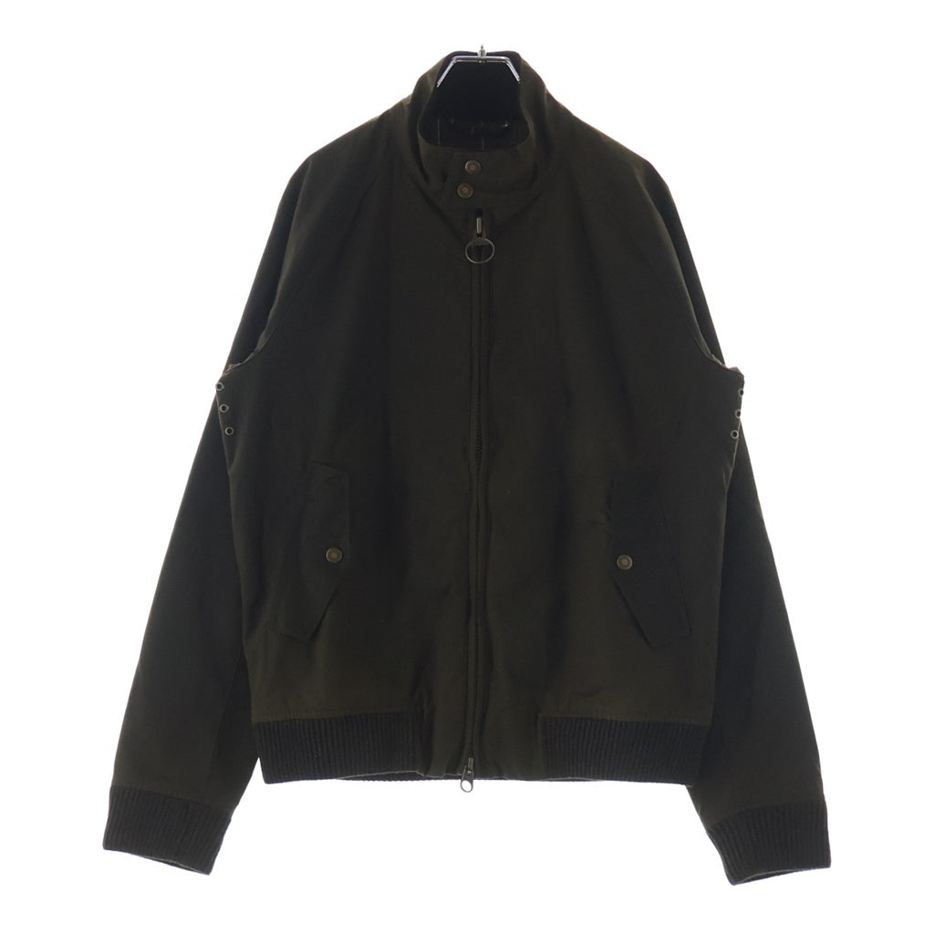 Barbour(バブアー) 25AW ×BARACUTA バラクータ Porton ワックス ダブルジップ ハリントンジャケット オリーブ 252MWX2237