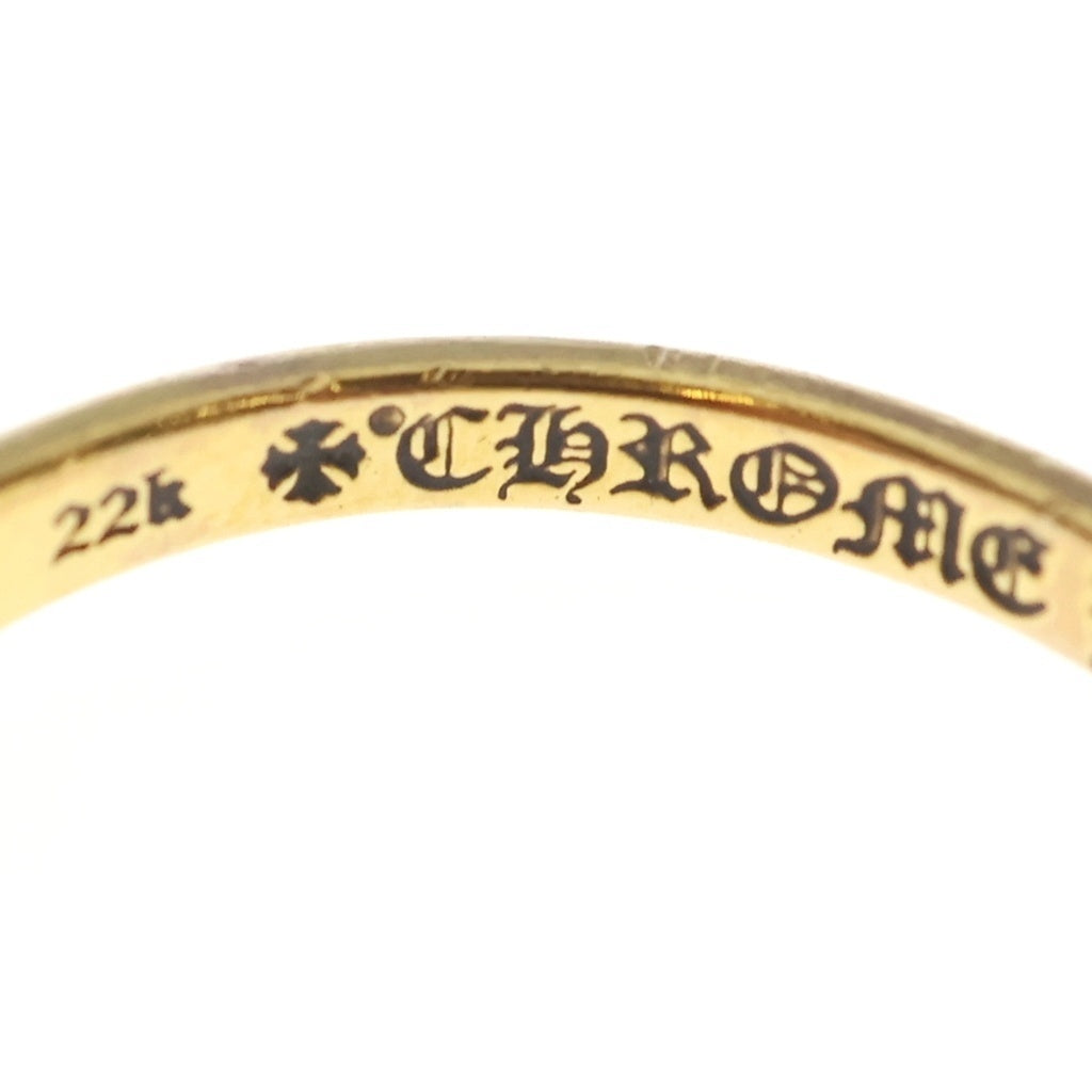 CHROME HEARTS(クロムハーツ) 22K BUBBLGM PYRAMID PLS バブルガムピラミッドプラス リング ゴールド