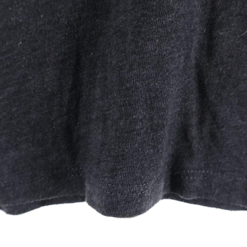 CHROME HEARTS(クロムハーツ) CHプラス バックホースシュープリント Vネック 半袖Tシャツ ショートスリーブカットソー グレー