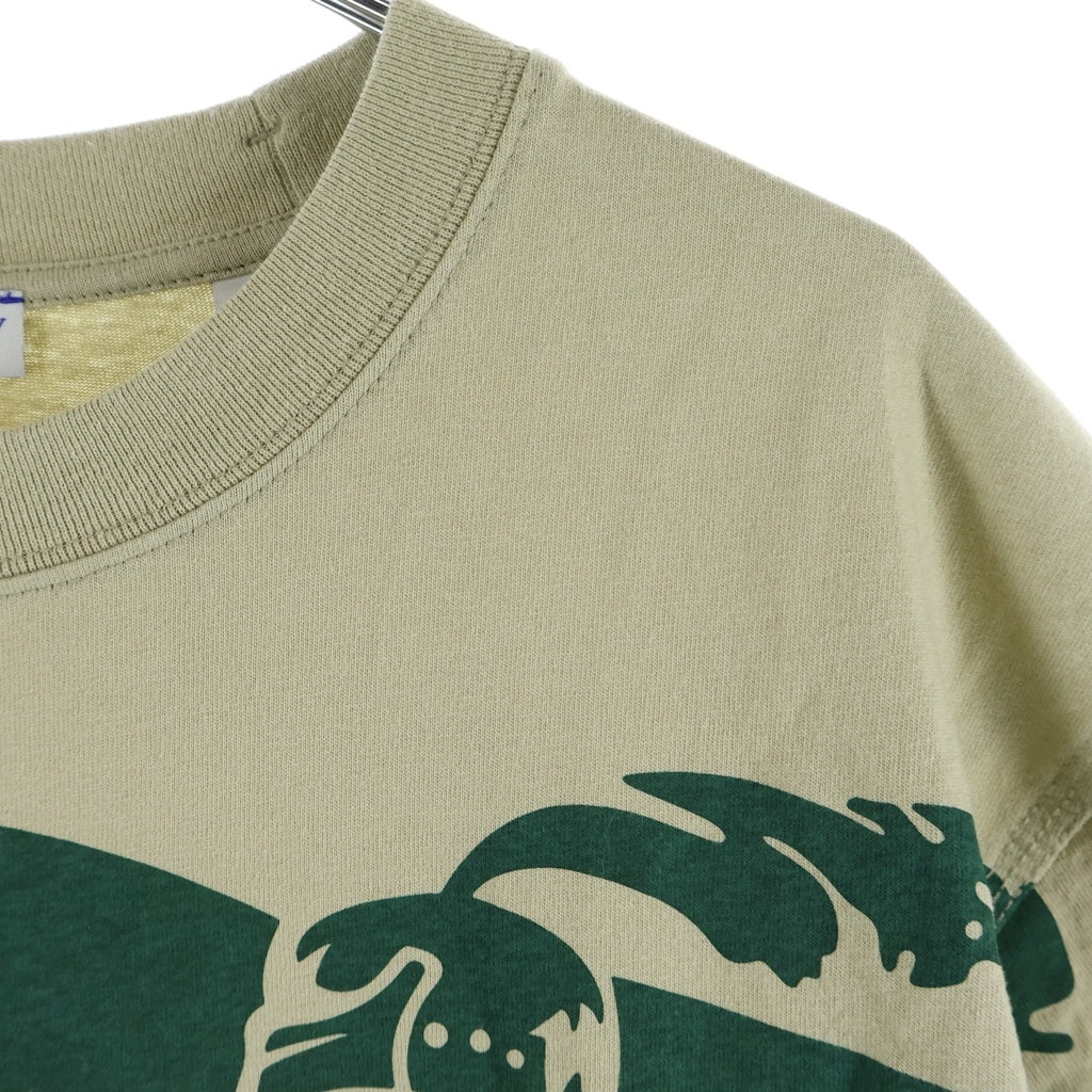 BURBERRY(バーバリー) 24SS EXD Tee フロントプリント クルーネック 半袖Tシャツ ベージュ 8090789