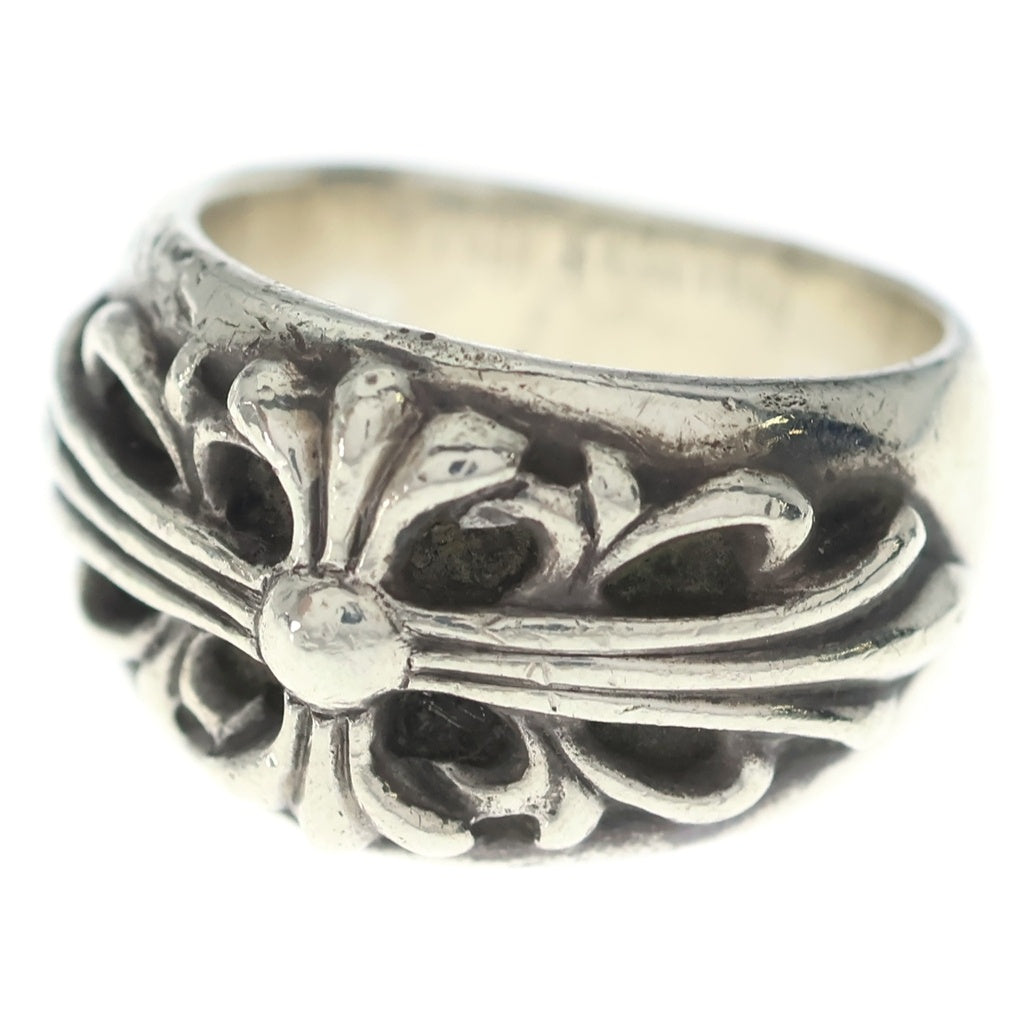 CHROME HEARTS(クロムハーツ) FLRL CRS フローラルクロス リング シルバー BCA346