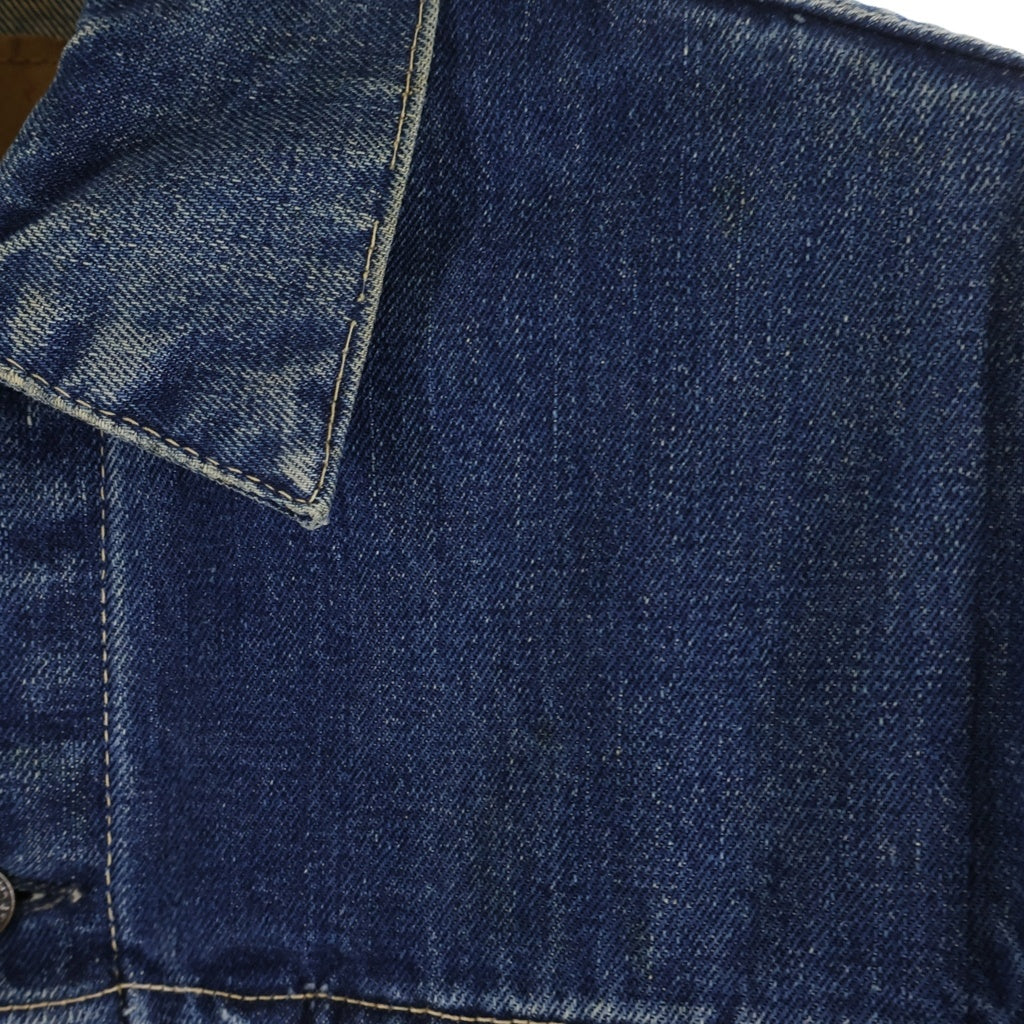 Levi's(リーバイス) 60s VINTAGE 70505 557 W NAME DENIM JACKET ヴィンテージ ダブルネーム ボタン裏O BIG E 均等V デニムトラッカージャケット インディゴ
