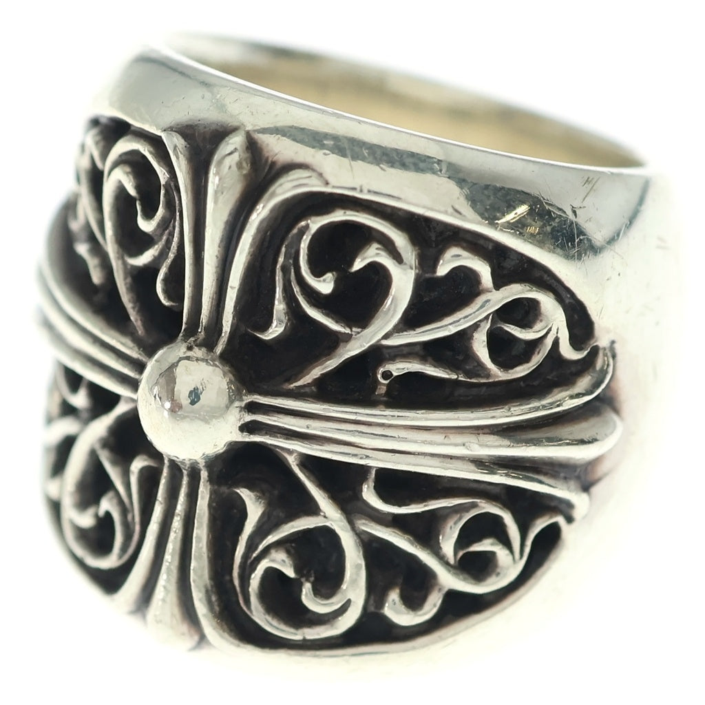 CHROME HEARTS(クロムハーツ) CLASSIC OVAL クラシックオーバルクロス リング シルバー BCA340