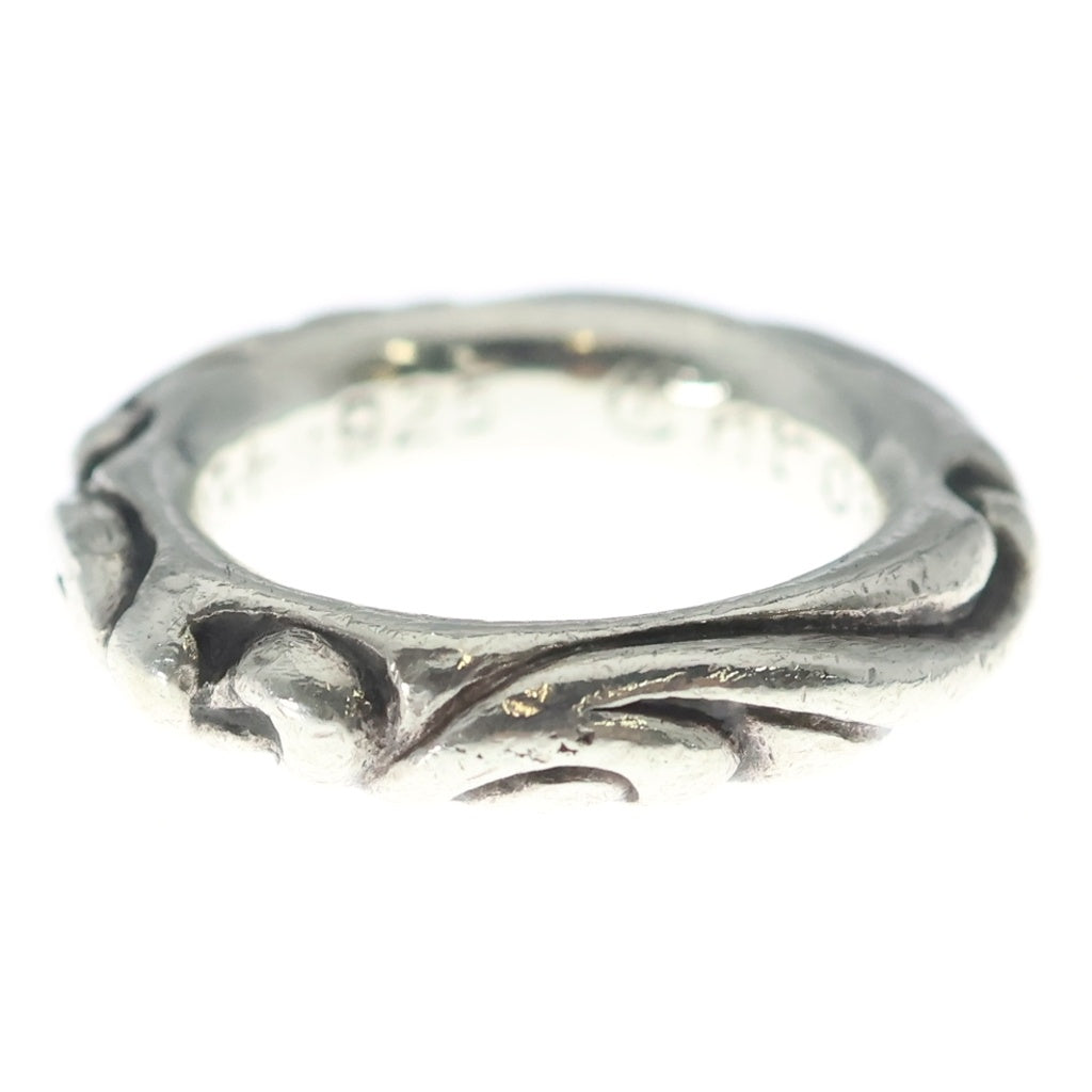 CHROME HEARTS(クロムハーツ) SCRL BAND スクロールバンド リング シルバー BCA351