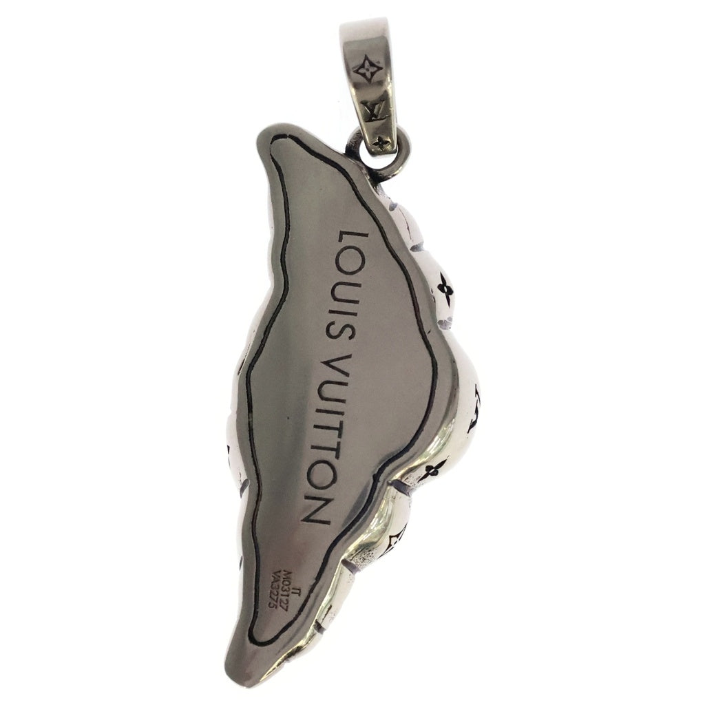 LOUIS VUITTON(ルイヴィトン) クロワッサンモチーフ モノグラム ミディアム ペンダントトップ M03127 シルバー