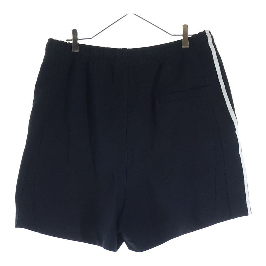 Y-3(ワイスリー) 25SS M FT CUTL SHORT サイドライン ショーツ ハーフパンツ ブラック JN7039 0DY001
