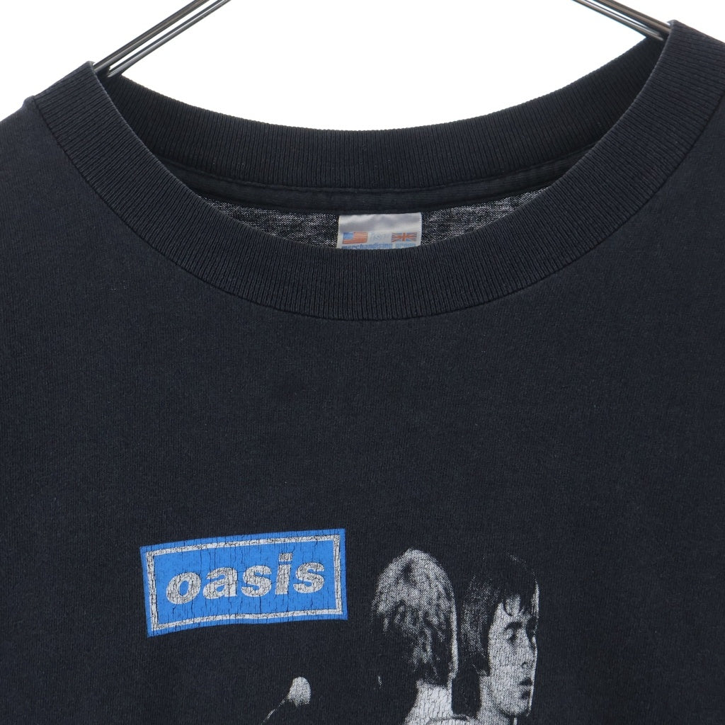 VINTAGE(ヴィンテージ) 90s VITAGE oasis GALLAGHER BROTHERS オアシス ギャラガーブラザーズ Tシャツ ブラック