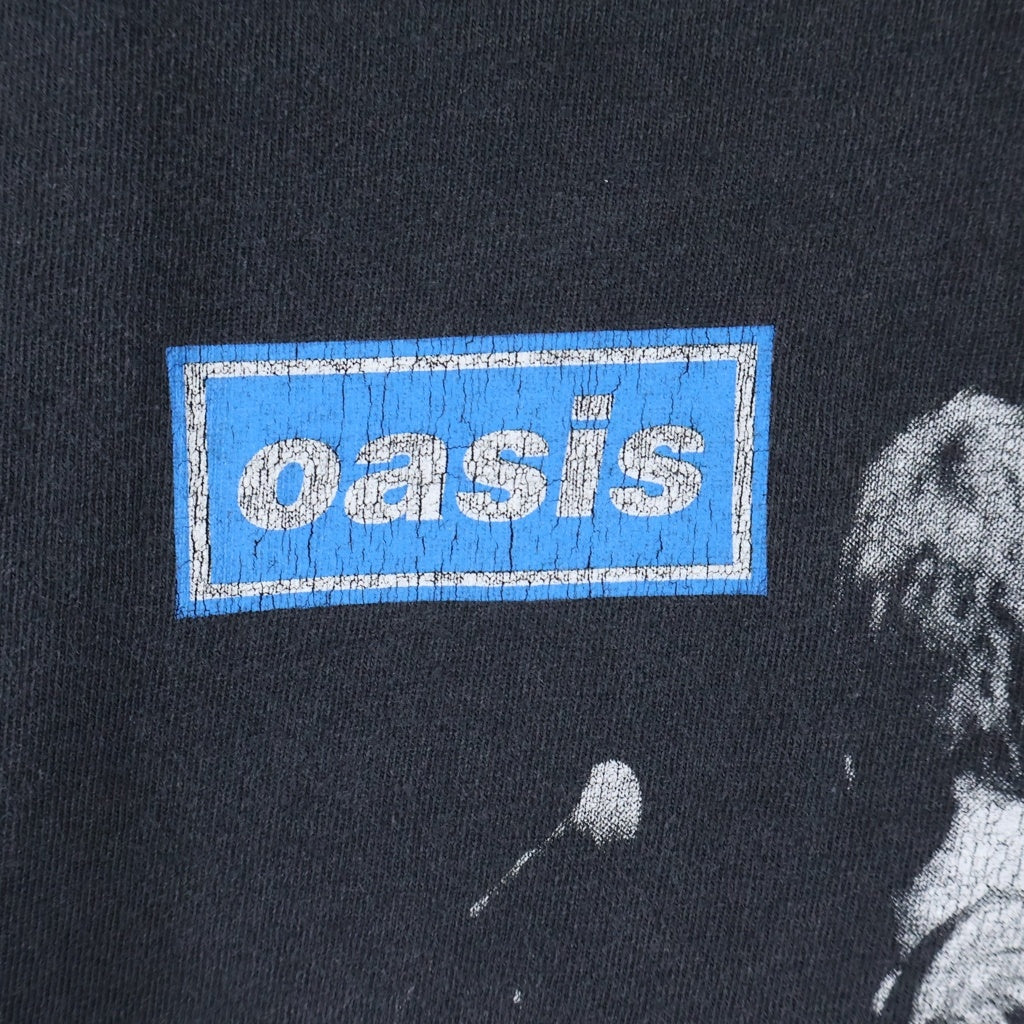 VINTAGE(ヴィンテージ) 90s VITAGE oasis GALLAGHER BROTHERS オアシス ギャラガーブラザーズ Tシャツ ブラック