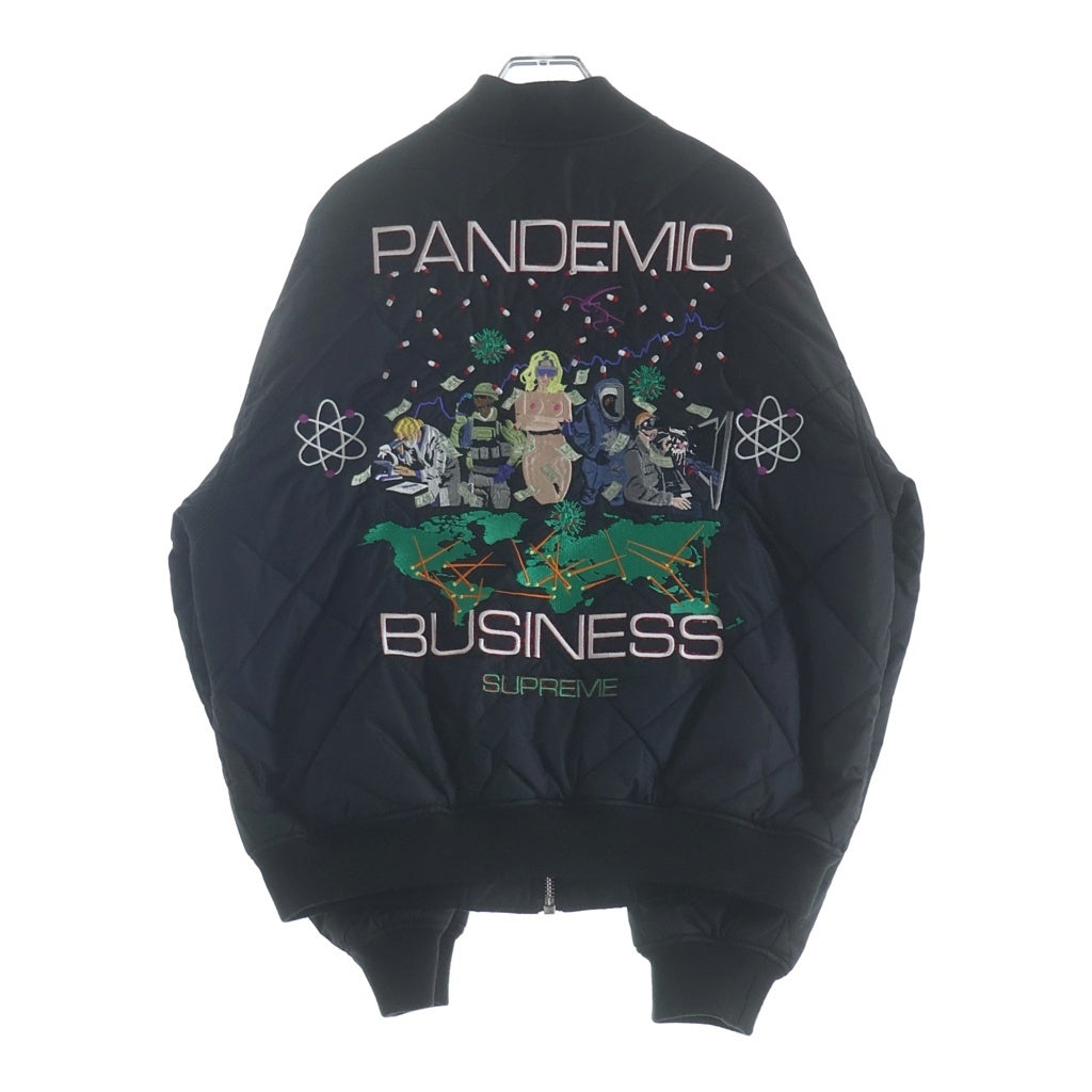 SUPREME(シュプリーム) 24AW AOI Quilted Work Jacket アオイキルテッドワークジャケット キルティングジャケット ブラック